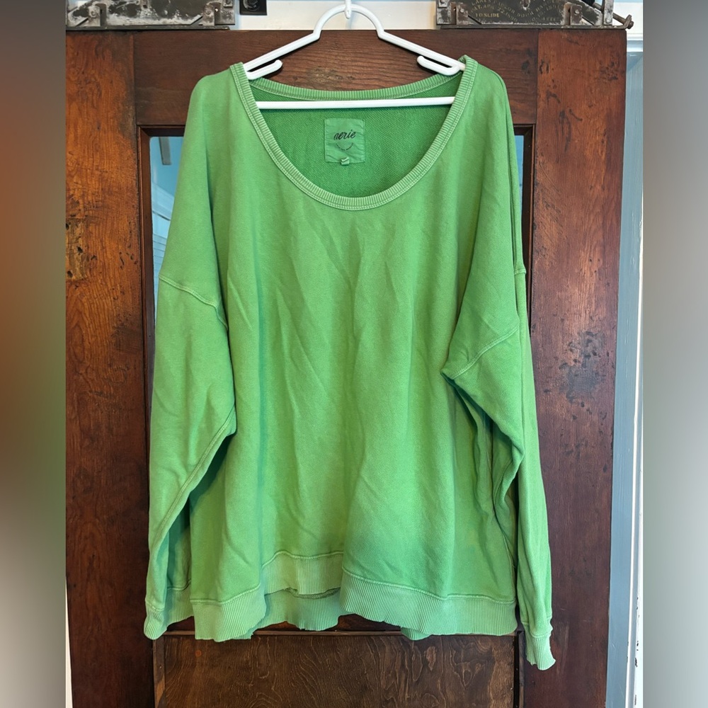 Aerie Green Sweatshirt